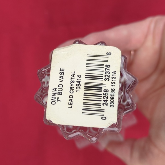 Marquis  Waterford Omnia 7" Bud Vase Lead Crystal - Picture 5 of 10